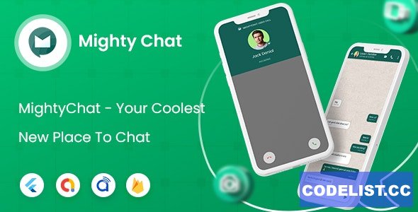 MightyChat v2.4.3 - Chat App With Firebase Backend + Agora.io