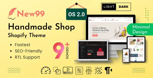 New99 - Handmade Shop Shopify Theme v2.1.1