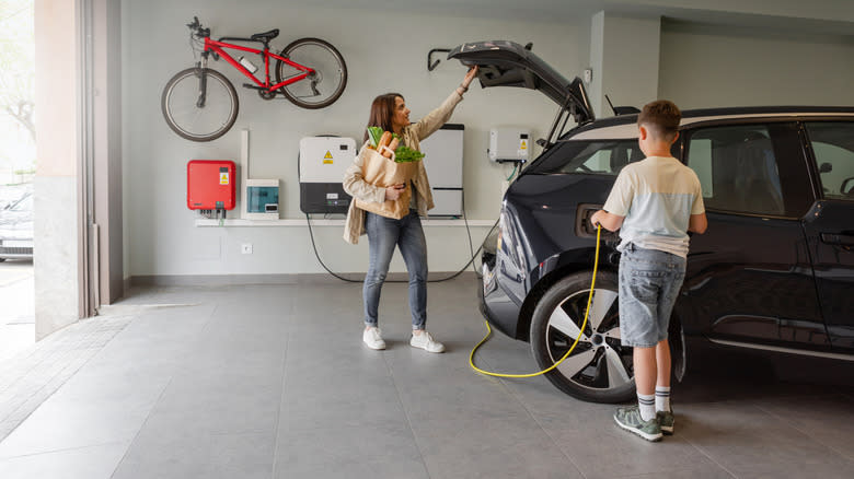 Home EV Charging Would Be Much Easier If We'd Just Clean Out The Garage