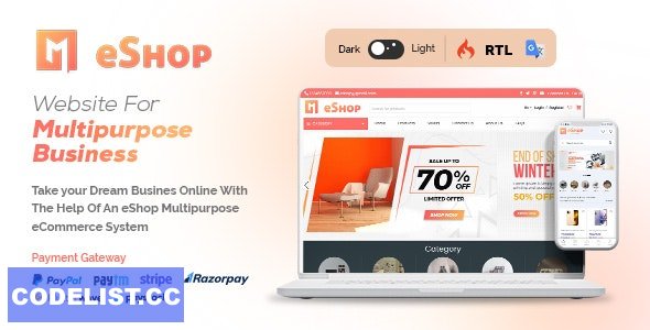 eShop Web v2.0.5 - Multi Vendor eCommerce Marketplace / CMS