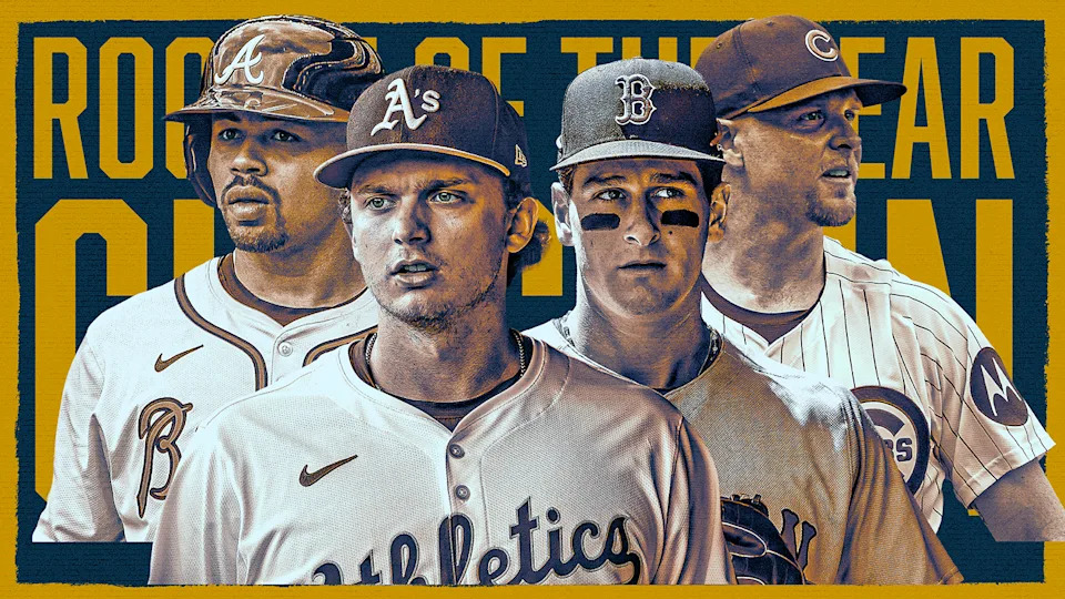 Will Nick Kurtz of the A's or Roman Anthony of the Red Sox take home the AL Rookie of the Year award? (Grant Thomas/Yahoo Sports)
