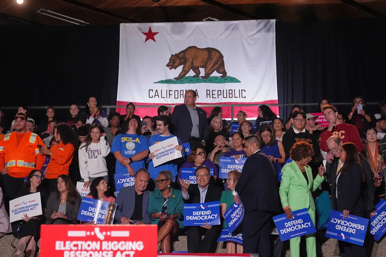 California is moving forward with a partisan redistricting effort to counter Texas' move