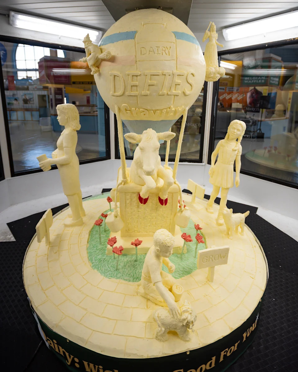 New York State Fair butter sculpture unveiled with Oz theme