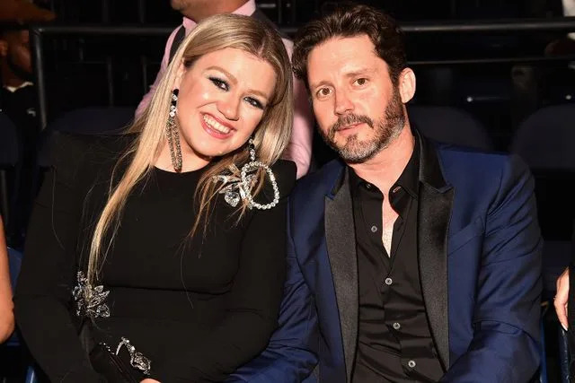 Jeff Kravitz/FilmMagic Kelly Clarkson and Brandon Blackstock at the 2018 CMT Music Awards