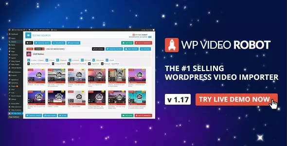 WordPress Video Robot - The Ultimate Video Importer v1.20.0