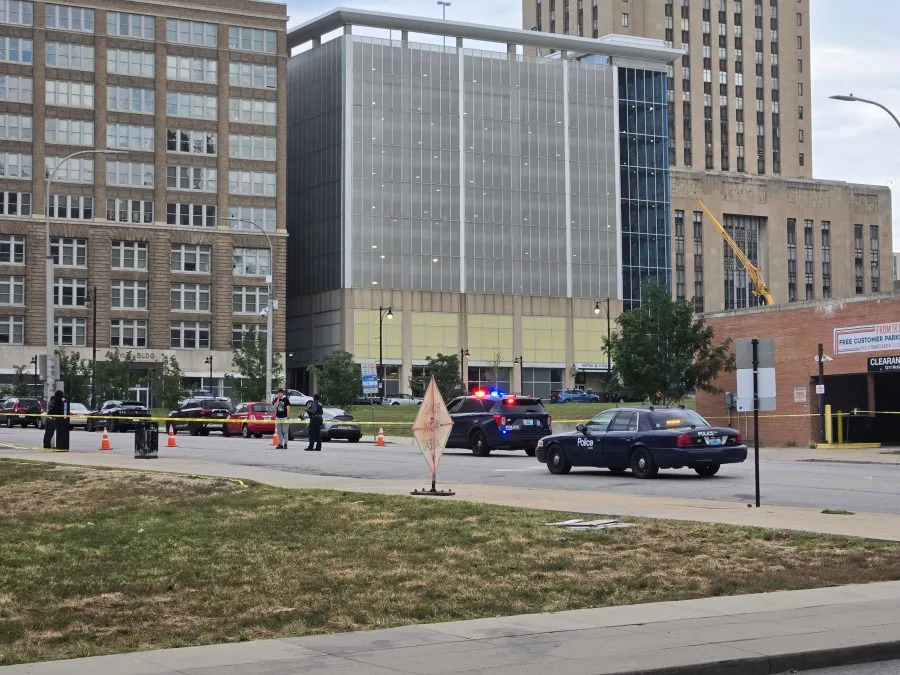 A shooting in downtown Kansas City left two men dead, a juvenile critically hurt and two other victims hospitalized on Sunday, August 24, 2025.