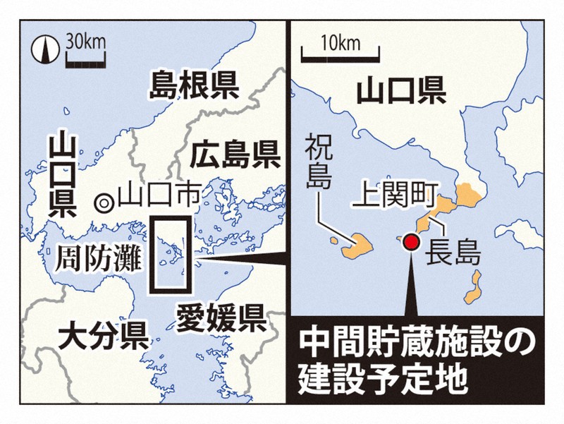 中間貯蔵施設の建設予定地