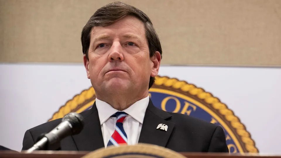 Ed Martin speaks during a press conference on May 13. - Craig Hudson For The Washington Post/Getty Images/File
