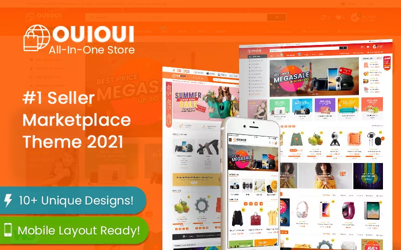 OuiOui - Multi Vendor MarketPlace Elementor WooCommerce Theme v1.3.6