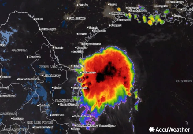 Tropical downpours to raise flash flood risk in South Texas
