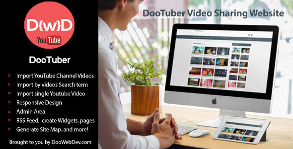 DooTuber Video Sharing Website
