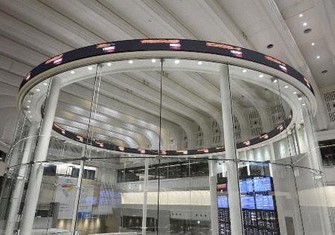 日経平均続伸、一時500円高　米国株の上昇好感、買い注文先行