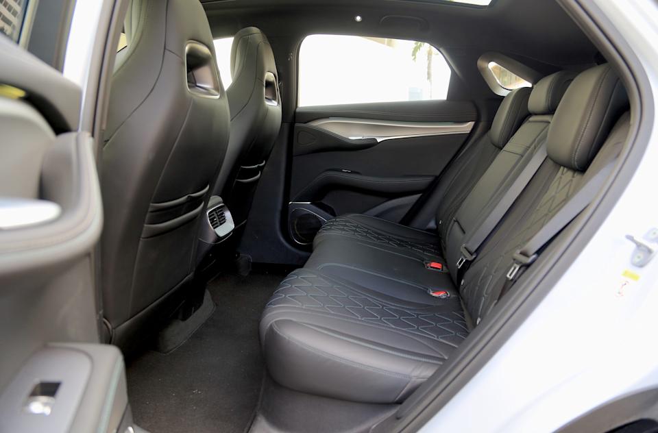 Backseats in BYD's Sealion 7.