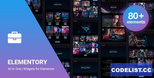 Elementory v3.0 - Elementor Ultimate Addons 