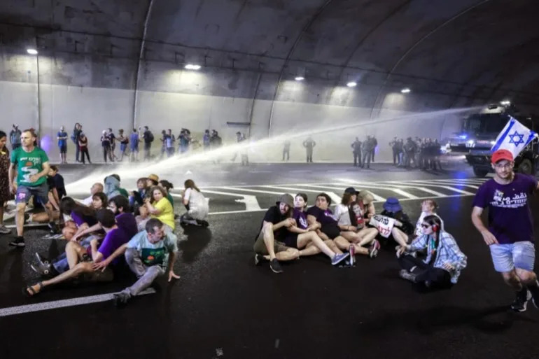 Israelis hold nationwide protest to end Gaza war, ‘bring back the hostages’