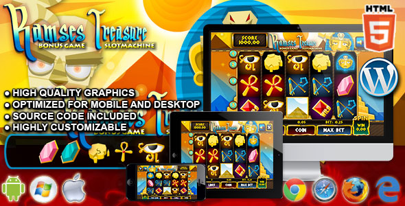 Slot Ramses - HTML5 Casino Game Slot Ramses - HTML5 Casino Game