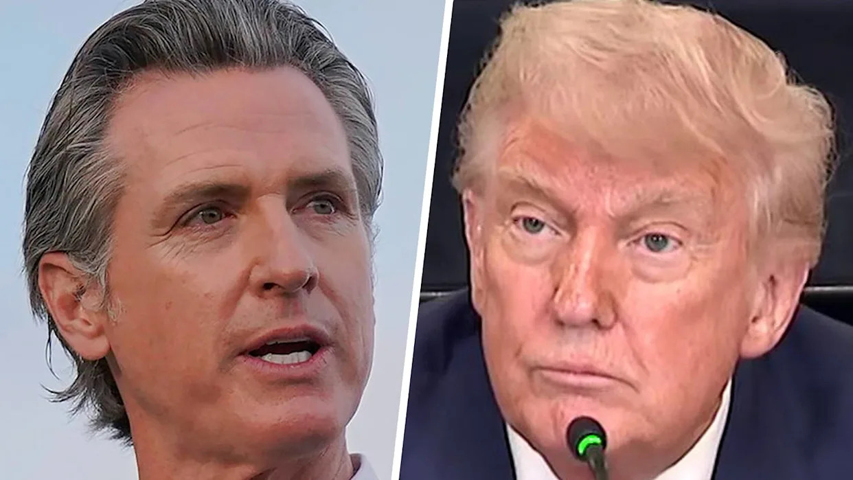 Gov. Newsom gives stark warning about Trump trying to run again in 2028