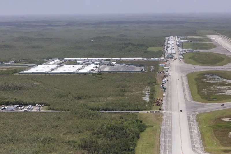 Judge bars US, Florida from bringing new detainees into 'Alligator Alcatraz' detention center