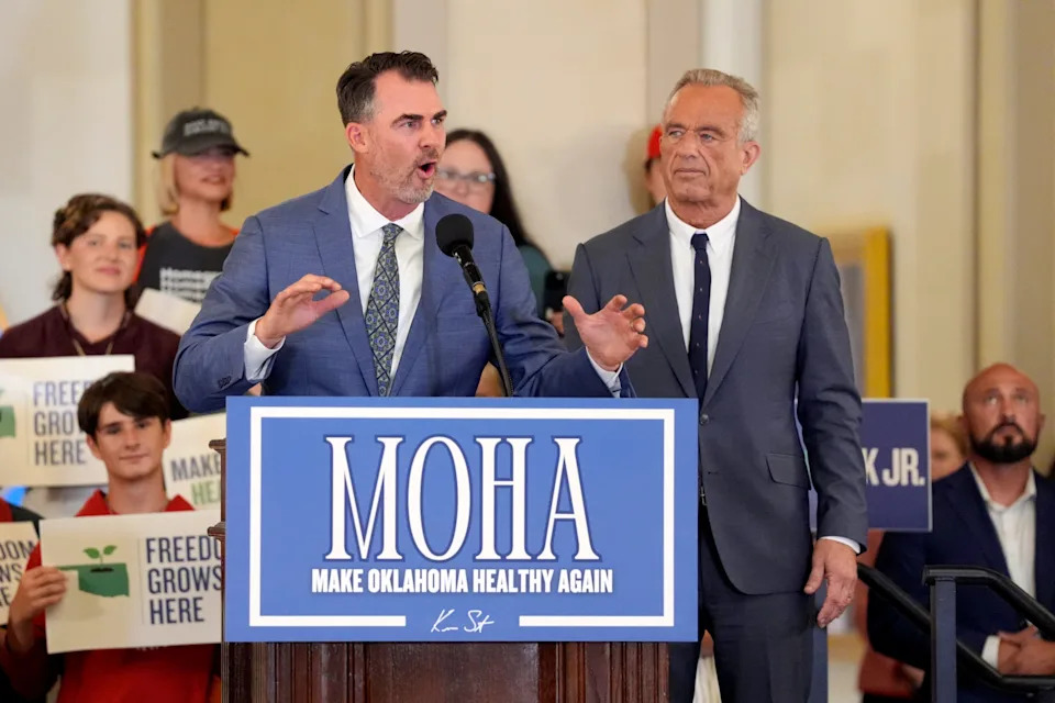 Gov. Kevin Stitt signed an executive order to launch his "Make Oklahoma Healthy Again" campaign in June as Oklahoma ranks 41st in childhood obesity.