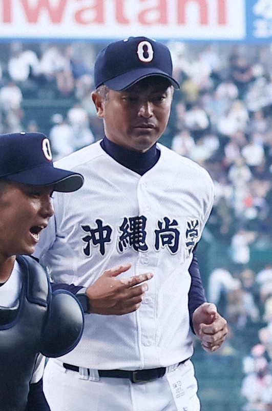 沖縄尚学監督、完封のエースは「食べなくても体重が…」　夏の甲子園