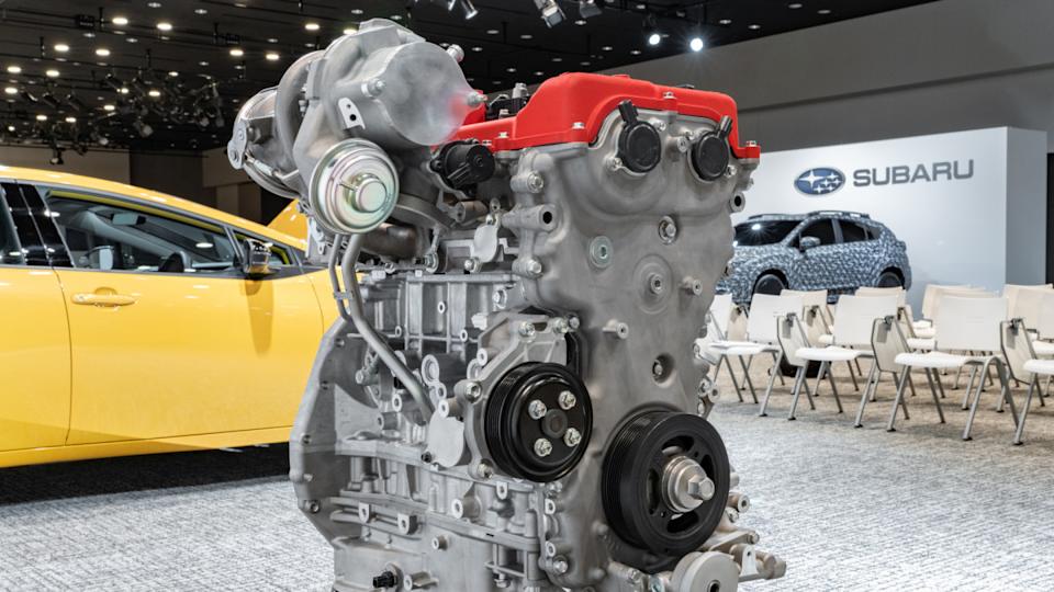 Toyota four-cylinder engine prototypeToyota