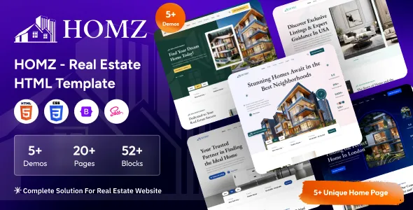 Homz - Real Estate HTML Template v1.0