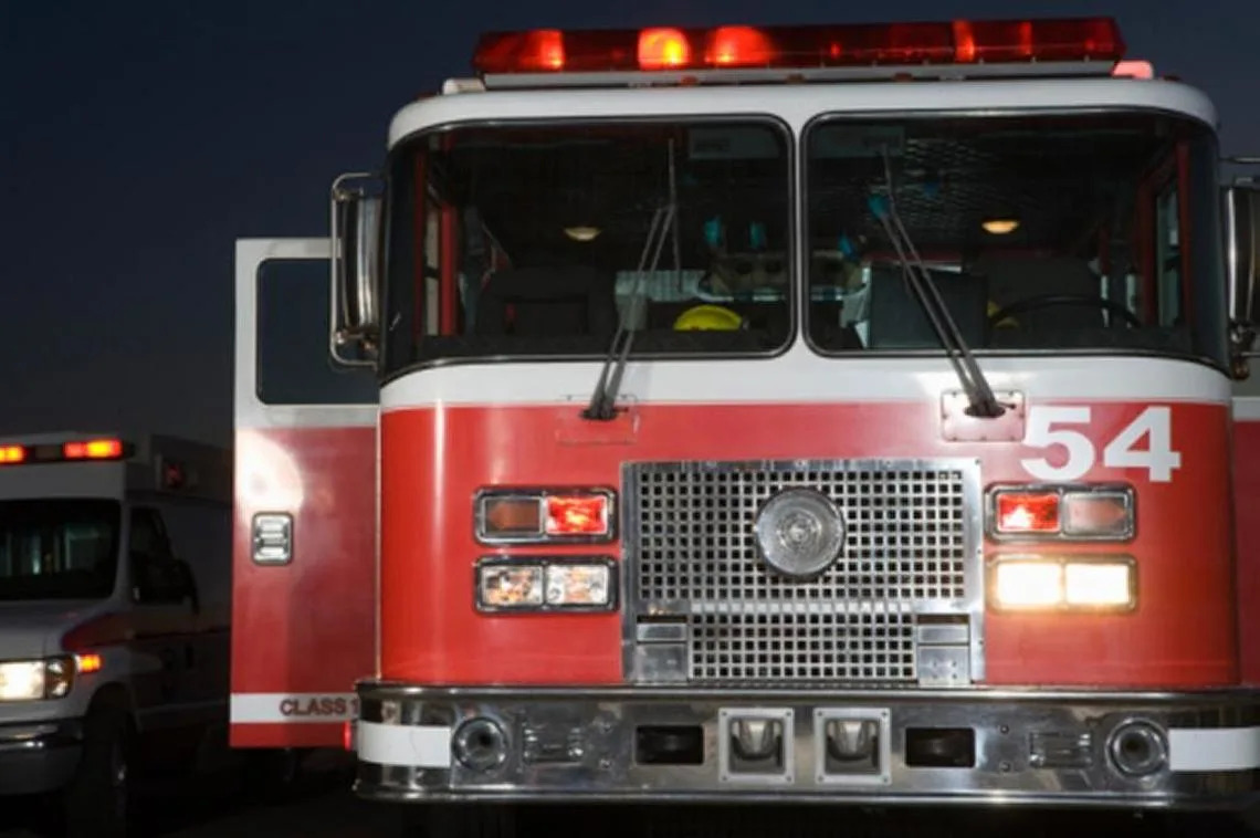 Two Kentucky firefighters seriously hurt when tanker truck flips
