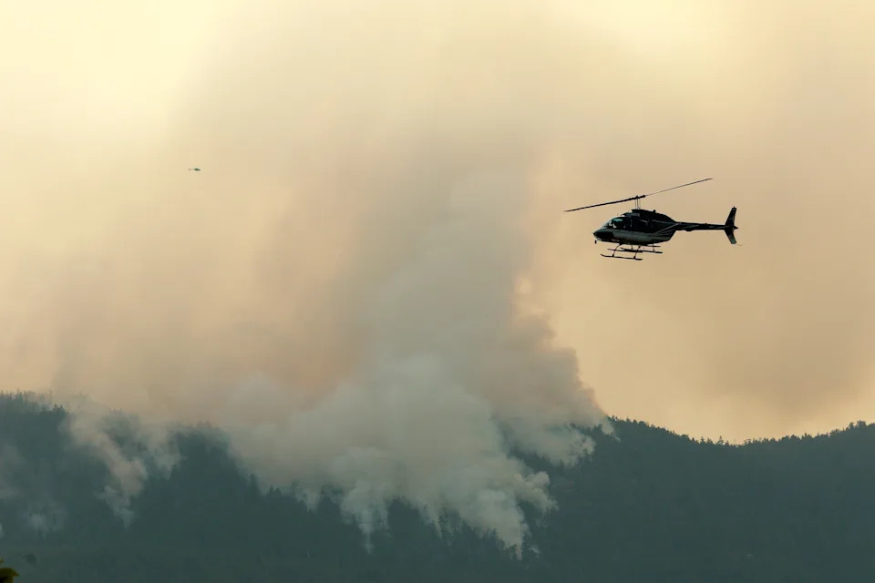 Air quality alerts in place for 10 states as wildfires burn in Canada and West