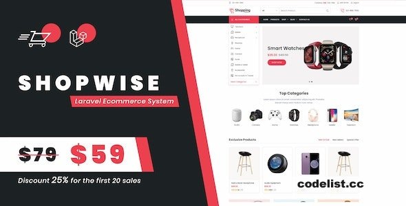 Shopwise v1.41.1 - Laravel Ecommerce Multilingual System - nulled