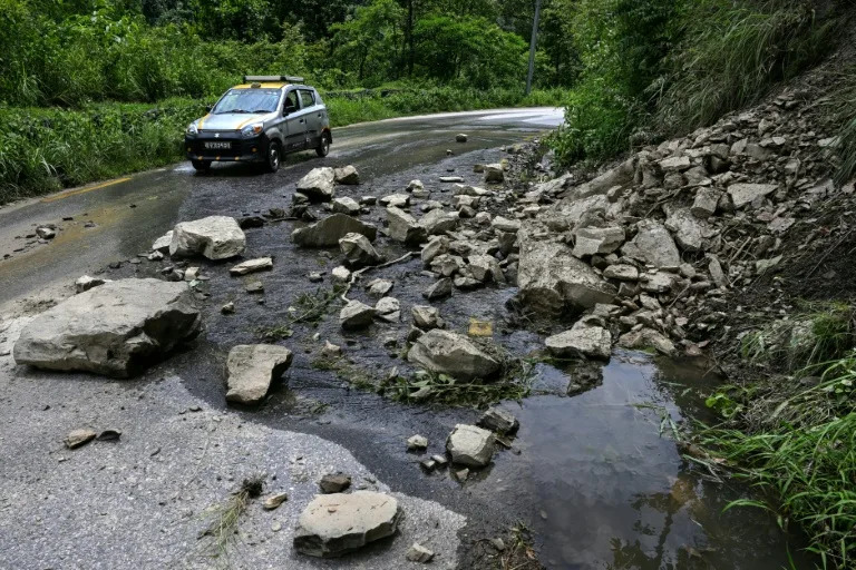 Nepal is especially vulnerable due to unstable geology, shifting rainfall patterns and poorly planned development (Prakash MATHEMA)