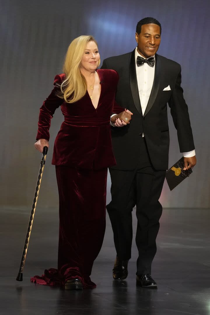 Christina Applegate, en la entrega de los premios Emmy de 2024