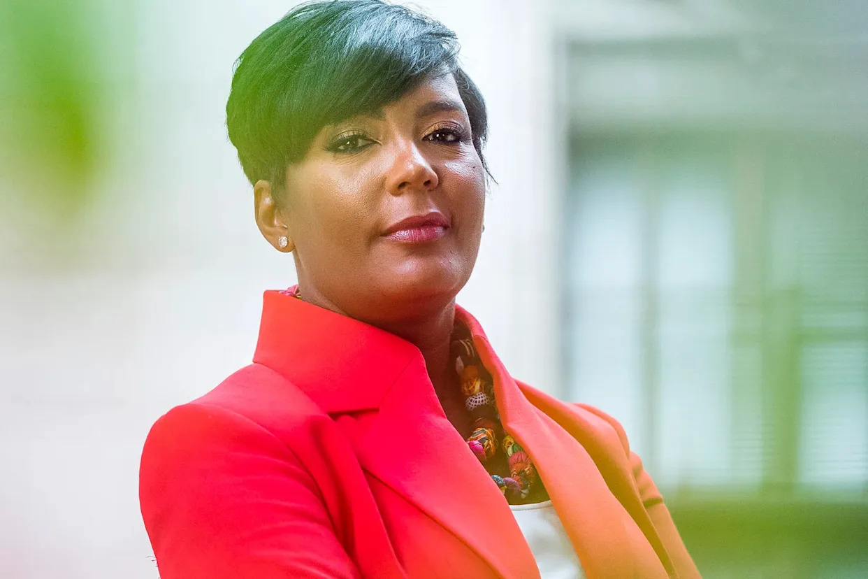 Keisha Lance Bottoms poses for a portrait at Atlanta City Hall.