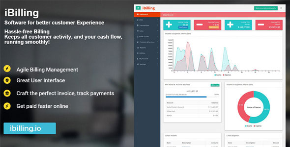 iBilling - Accounting and Billing Software