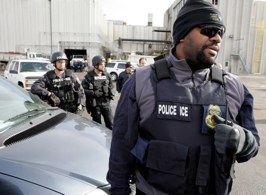 Democrats press for ICE officers to be ‘visibly and clearly’ identified during arrests