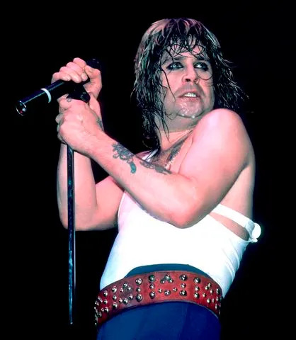 Paul Natkin/Getty  Ozzy Osbourne onstage in Wisconsin in May 1982