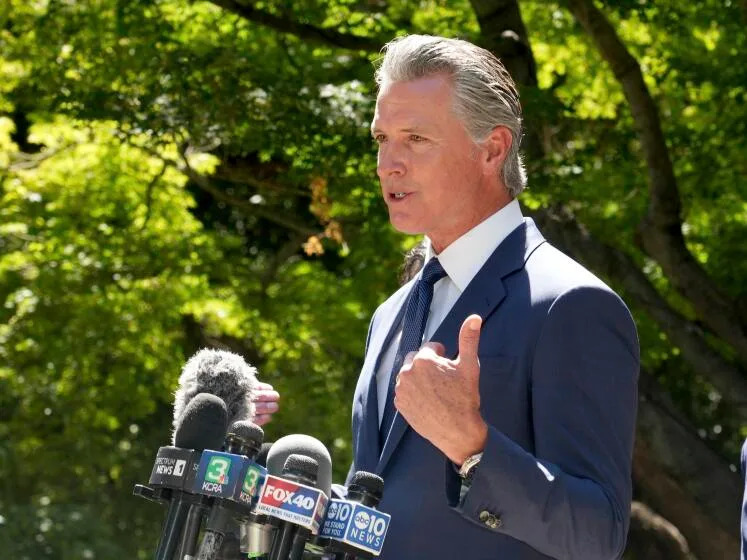 Texas redistricting move would 'trigger' new California maps, Newsom says