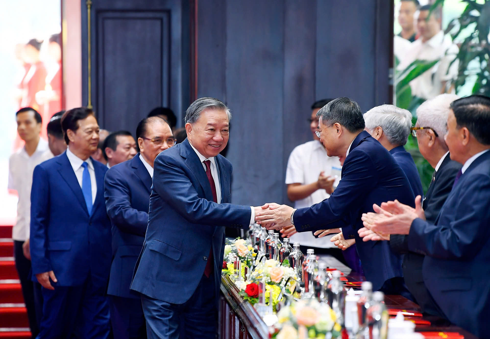 Tổng Bí thư Tô Lâm chủ trì buổi gặp mặt các nguyên lãnh đạo Đảng, Nhà nước