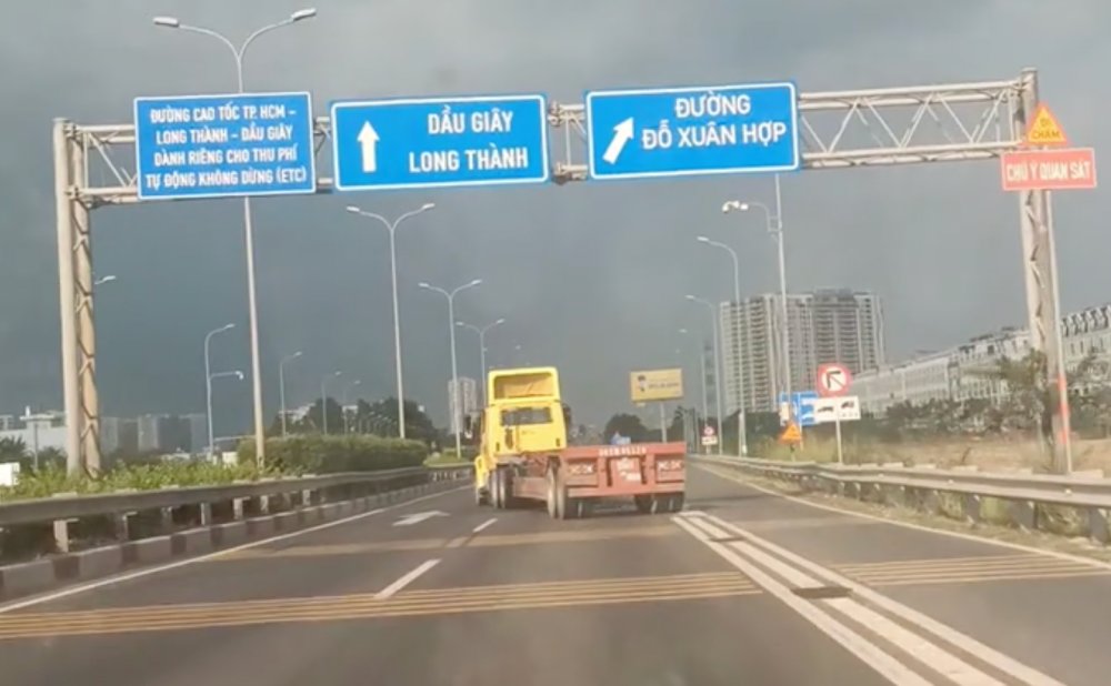 Tài xế xe container đánh võng chóng mặt trên cao tốc khai lý do khó chấp nhận