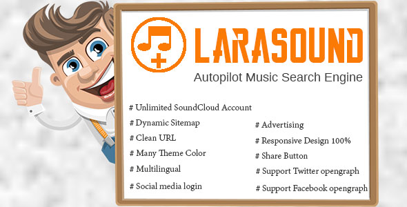 LaraSound - Autopilot Music Search Engine LaraSound - Autopilot Music Search Engine
