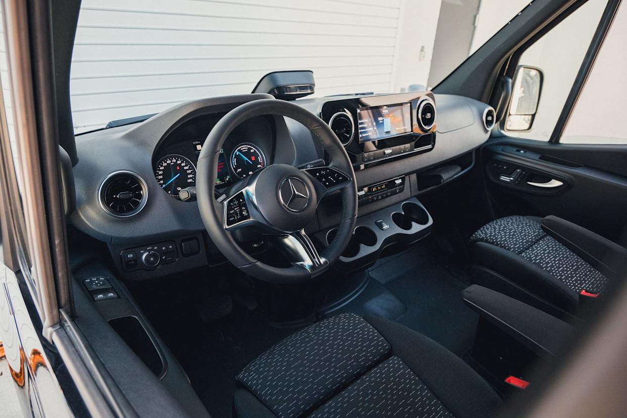 View Interior Photos of the 2025 Mercedes-Benz eSprinter