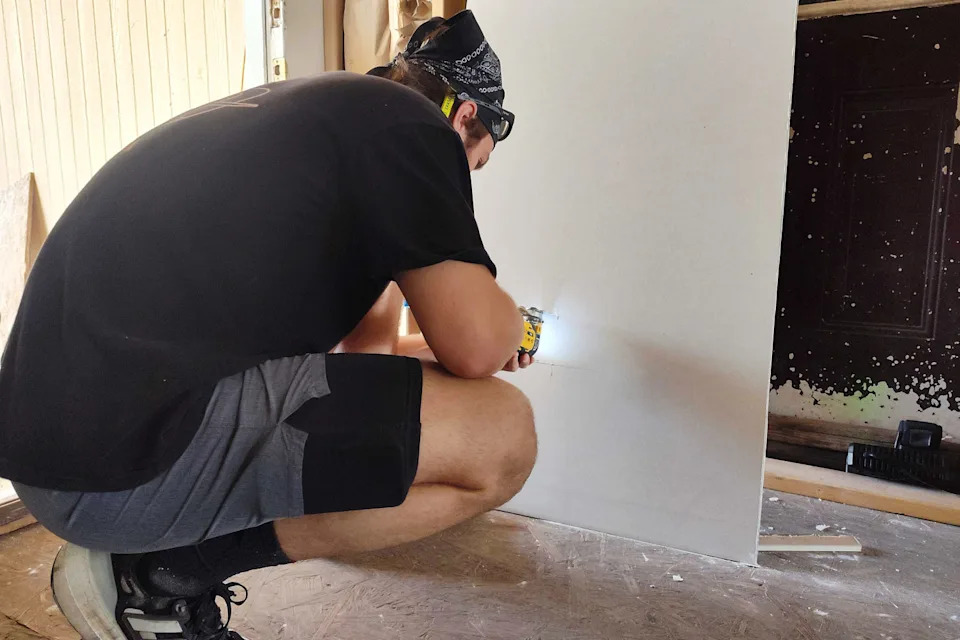 Church members are helping the teen with home repairs and maintenance. (Texas Civil Rights Project)