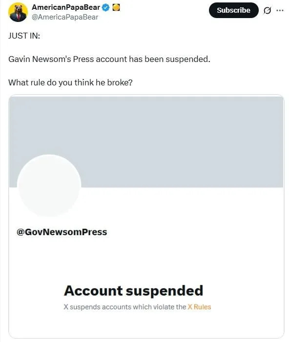 NewsomSuspendedPost.jpg