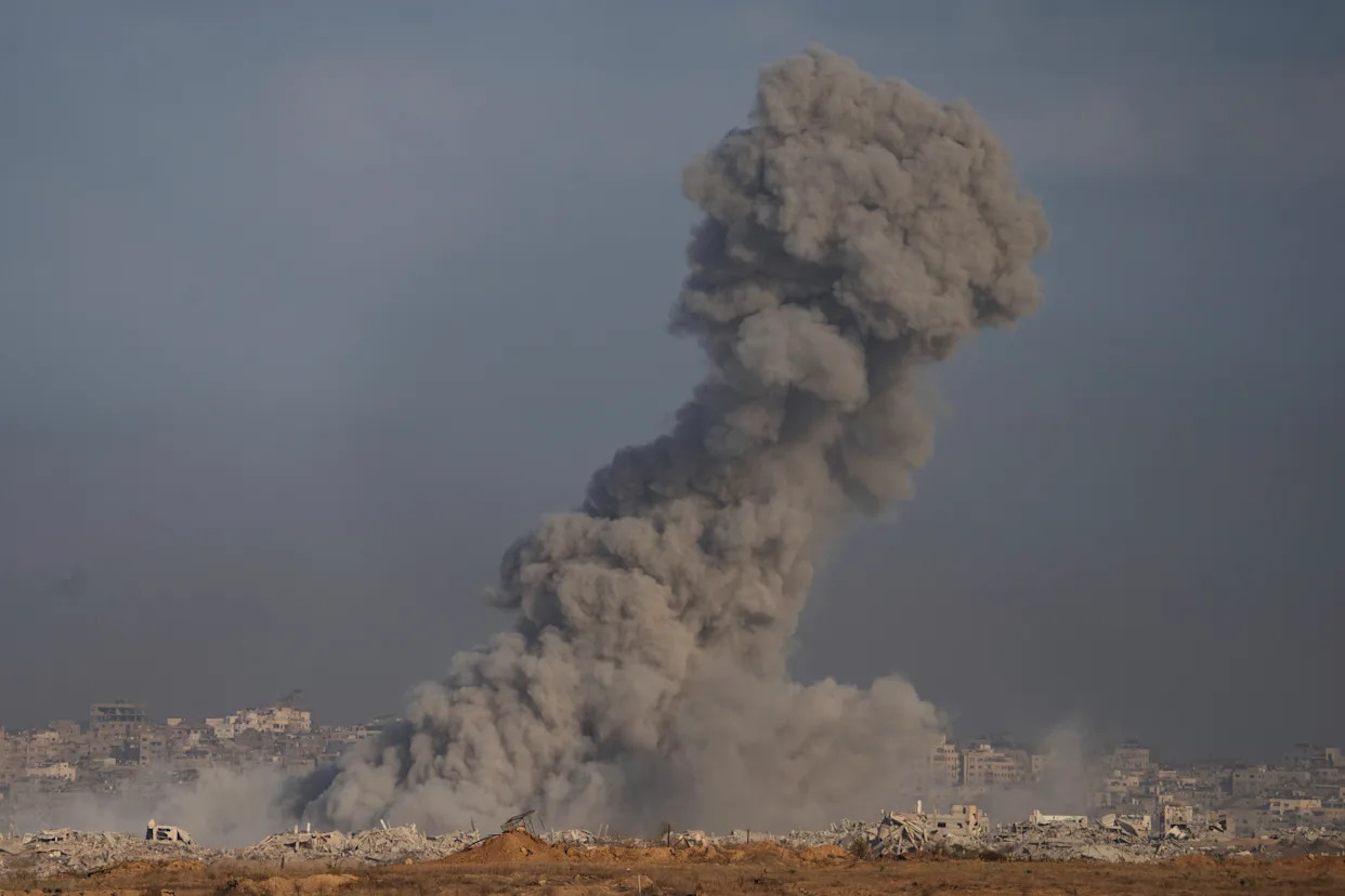 Israel steps up bombardment of Gaza City, killing at least 50 people