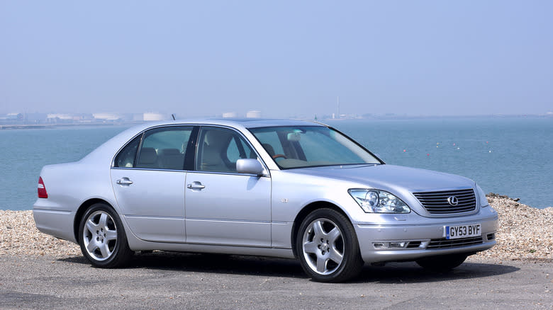 2004 Lexus LS430 by Southampton Water
