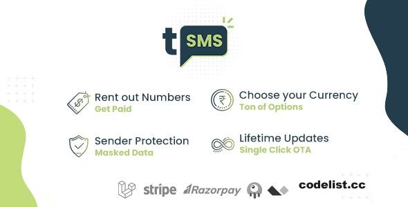 tSMS v2.4 - Temporary SMS Receiving System - SaaS - Rent out Numbers - nulled