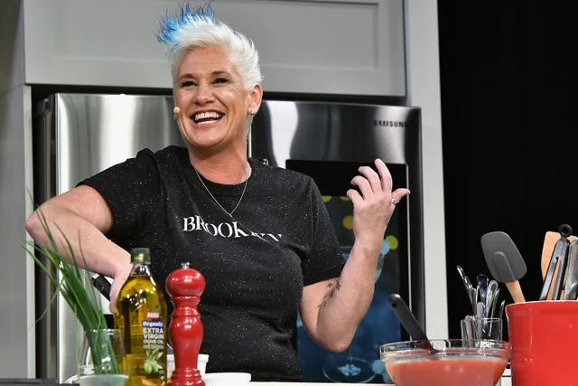 Gustavo Caballero/Getty Anne Burrell during the New York City Wine & Food Festival in 2017