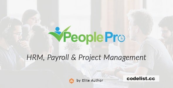 PeoplePro HRM v1.2.10 - Payroll & Project Management