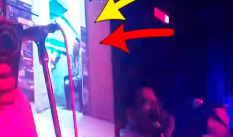Hombre es captado en momento 'privado' por las cámaras de un concierto de cumbia: 