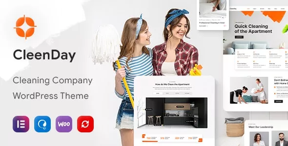 CleenDay - Cleaning Company WordPress Theme v1.0.4