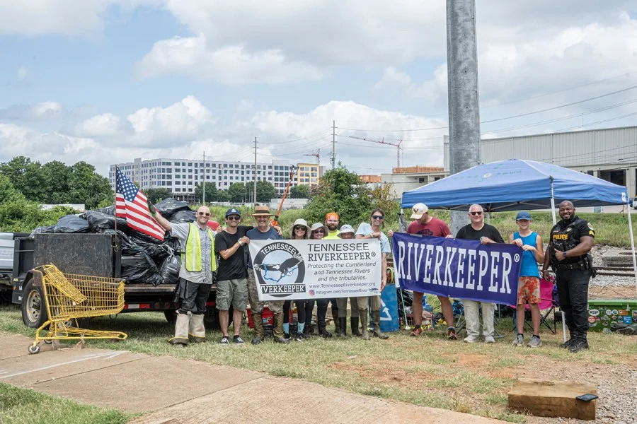 Tennessee Riverkeeper removes over 2,000 pounds of trash in Huntsville